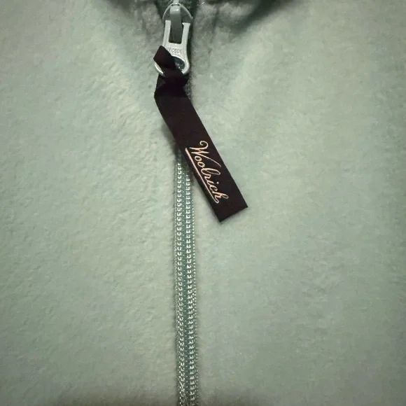 🩵 Woolrich Women’s Fleece Vest – Size Small (Breeze Blue) 🩵 - Picture 2 of 8